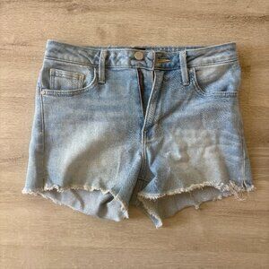 Just Black Cut off Jean Shorts